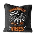 thumbnail image 1 of Throw Pillow Summerween Vibes Skeleton Print 1 Piece Plush Seasonal Home Decor, 1 of 7