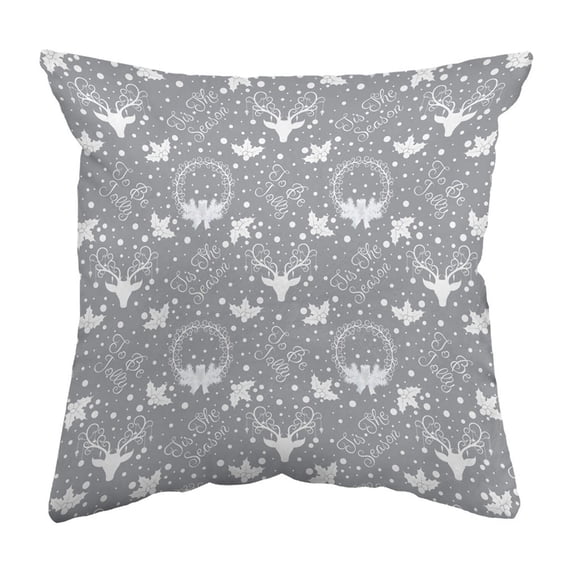 Throw Pillow Yule Pattern