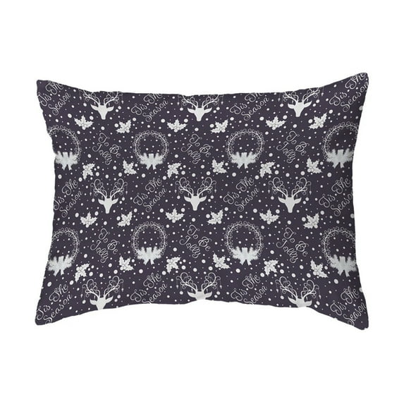 Throw Pillow Yule Pattern