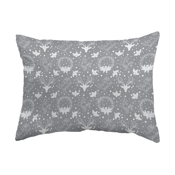 Throw Pillow Yule Pattern
