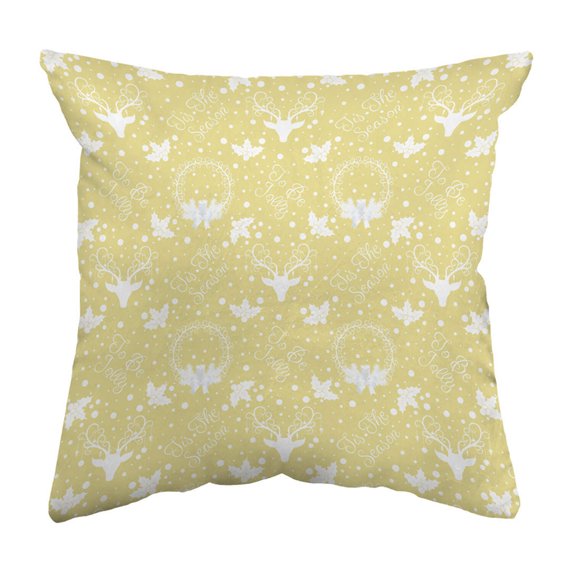 Throw Pillow Yule Pattern