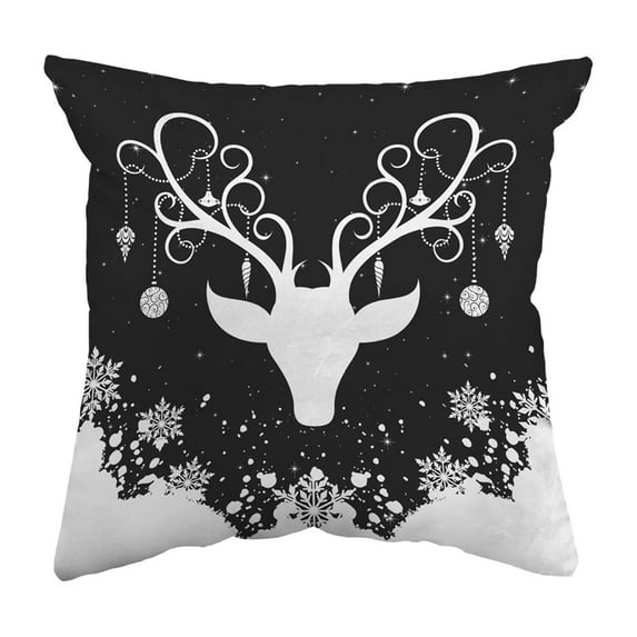 Throw Pillow Yule Stag