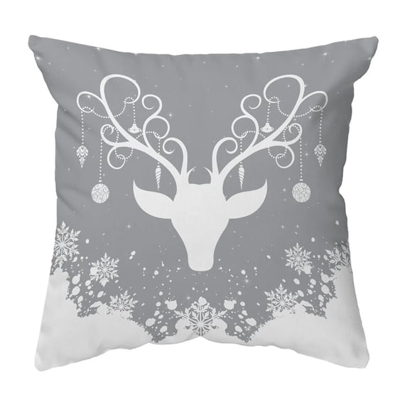 Throw Pillow Yule Stag