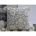 thumbnail image 1 of Throw Pillow with Tassels 20" x 20" Insert Included, 1 of 3