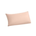 thumbnail image 1 of Throw Pillowcase - Rectangular Lumbar Support Pillowcase for Decorative Cushion Bed Couch Sofa, Pack of 1 Pink, 1 of 6