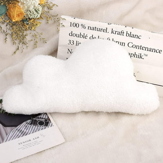 Throw Pillows For Bedding Clearance! Cloud Pillow For Kids, Cloud Pillows For Bed, Cloud Pillow King, Soft Velvet Outdoor Soft Car Plush Nap Sofa Cushion, Throw Pillows For Couch