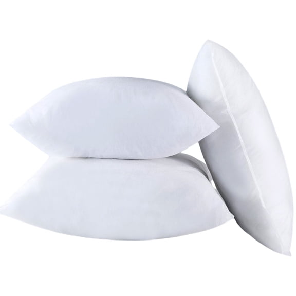 Nobrand 30 x 50 cm Polyester Decorative Pillow Inserts, Soft Fluffy Plump White