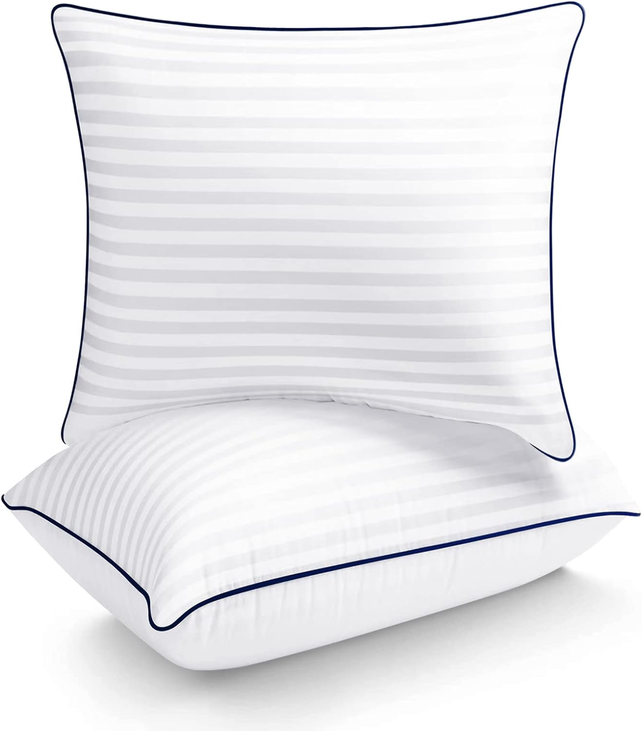 Deluxe Comfort Mooshi Squish Microbead Bed Pillow (14" x 7") Airy