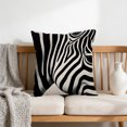 thumbnail image 1 of Throw Pillows for Couch, Cottons Linen Cushion Cover Sofa Pillow For Living Room Office Or Model Unit Lumbar Support Cushion Horse-Print Pillowcase, 1 of 6