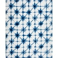 thumbnail image 1 of Throw Ribbed Printed Flannel Shibori, 1 of 2