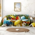 thumbnail image 1 of Throw Sofa Cover Soft Washable Decorative Couch Covers for 3 Cushion with Tassels Furniture Protector for Pets and Kids 71x118in, 1 of 1