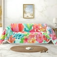thumbnail image 1 of Throw Sofa Cover Soft Washable Decorative Couch Covers for 3 Cushion with Tassels Furniture Protector for Pets and Kids 71x118in, 1 of 5