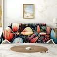 thumbnail image 1 of Throw Sofa Cover Soft Washable Decorative Couch Covers for 3 Cushion with Tassels Furniture Protector for Pets and Kids 71x118in, 1 of 1