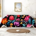 thumbnail image 1 of Throw Sofa Cover Soft Washable Decorative Couch Covers for 3 Cushion with Tassels Furniture Protector for Pets and Kids 71x91in, 1 of 5