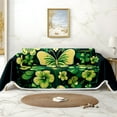 thumbnail image 1 of Throw Sofa Cover Soft Washable Decorative Couch Covers for 3 Cushion with Tassels Furniture Protector for Pets and Kids 71x91in, 1 of 1