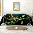 thumbnail image 1 of Throw Sofa Cover Soft Washable Decorative Couch Covers for 3 Cushion with Tassels Furniture Protector for Pets and Kids 91x134in, 1 of 1