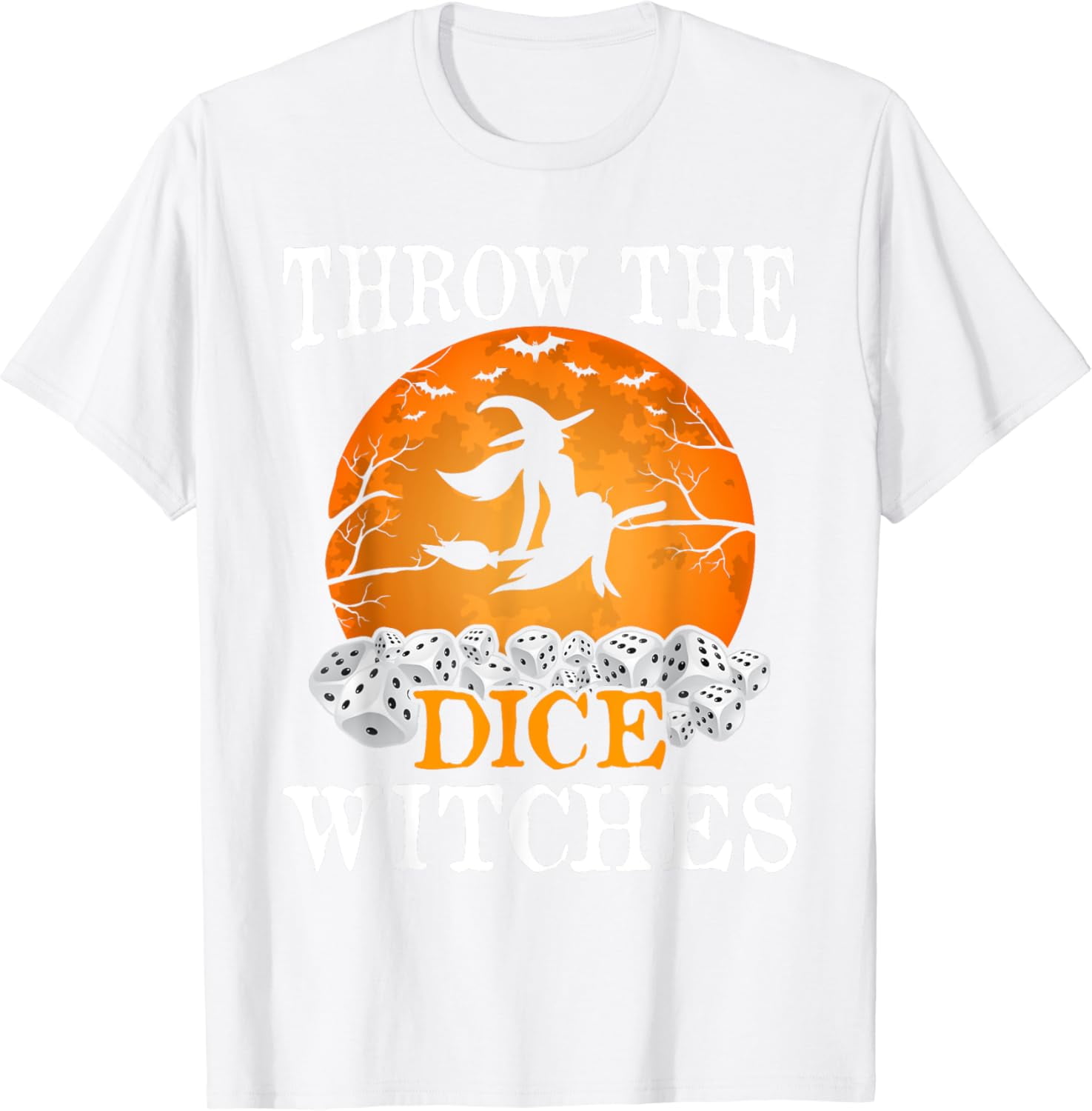 Throw the Dice Witches Bunco Party TShirt