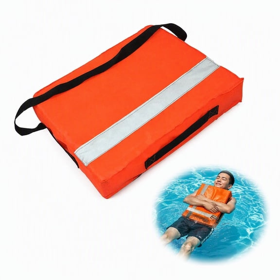 Throwable Flotation Device, Universal Floating Foam Cushion, Boat Throwable Flotation Device, Portable Waterproof Marine Throw Cushions for Fishermen Kayakers
