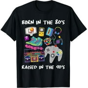 Throwback Vibes: Classic Black Tee for 90's Babies