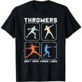 thumbnail image 1 of Throwers Don't Have Finish Lines Discus Javelin Shot Put T-Shirt, 1 of 3