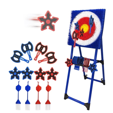 Zplin Axe Throwing Game Backyard Set for Adults, Outdoor&Indoor Game with 16 Darts