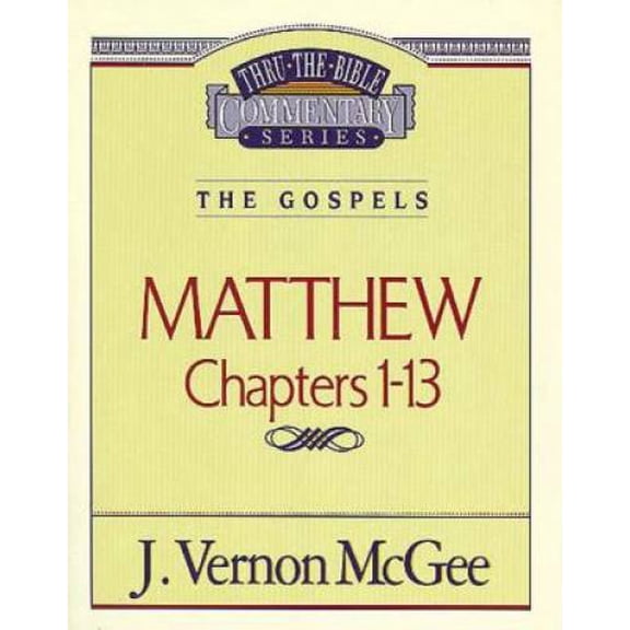 Pre-Owned Thru the Bible Vol. 34: The Gospels (Matthew 1-13): 34 (Paperback) 078520637X 9780785206378