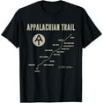 thumbnail image 1 of Thruh Hiker, Appalachian Trail Hiking T-Shirt mens t shirt，black，women，funny，misfits，men，journey, 1 of 4
