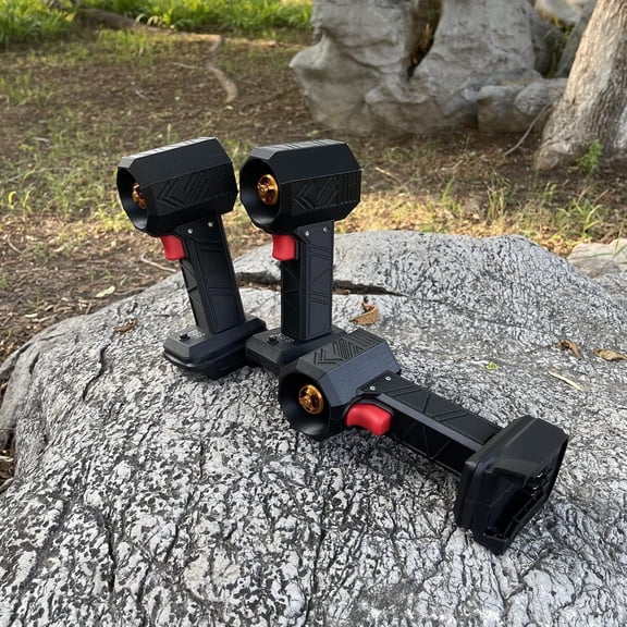 Thrust 1kgElectric Cordless Leaf Blower, Handheld Electric Leaf Blower, Mini Dry Blower Large car Dryer air Blower Turbo Fanfor Lawn, Outdoor, Car, Home (for dewalt batterisno batteris)