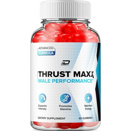 Thrust Maxx Gummies for Men – ThrustMaxx Male Gummy All-Natural Reviews, 1 Pack, 60 Gummies