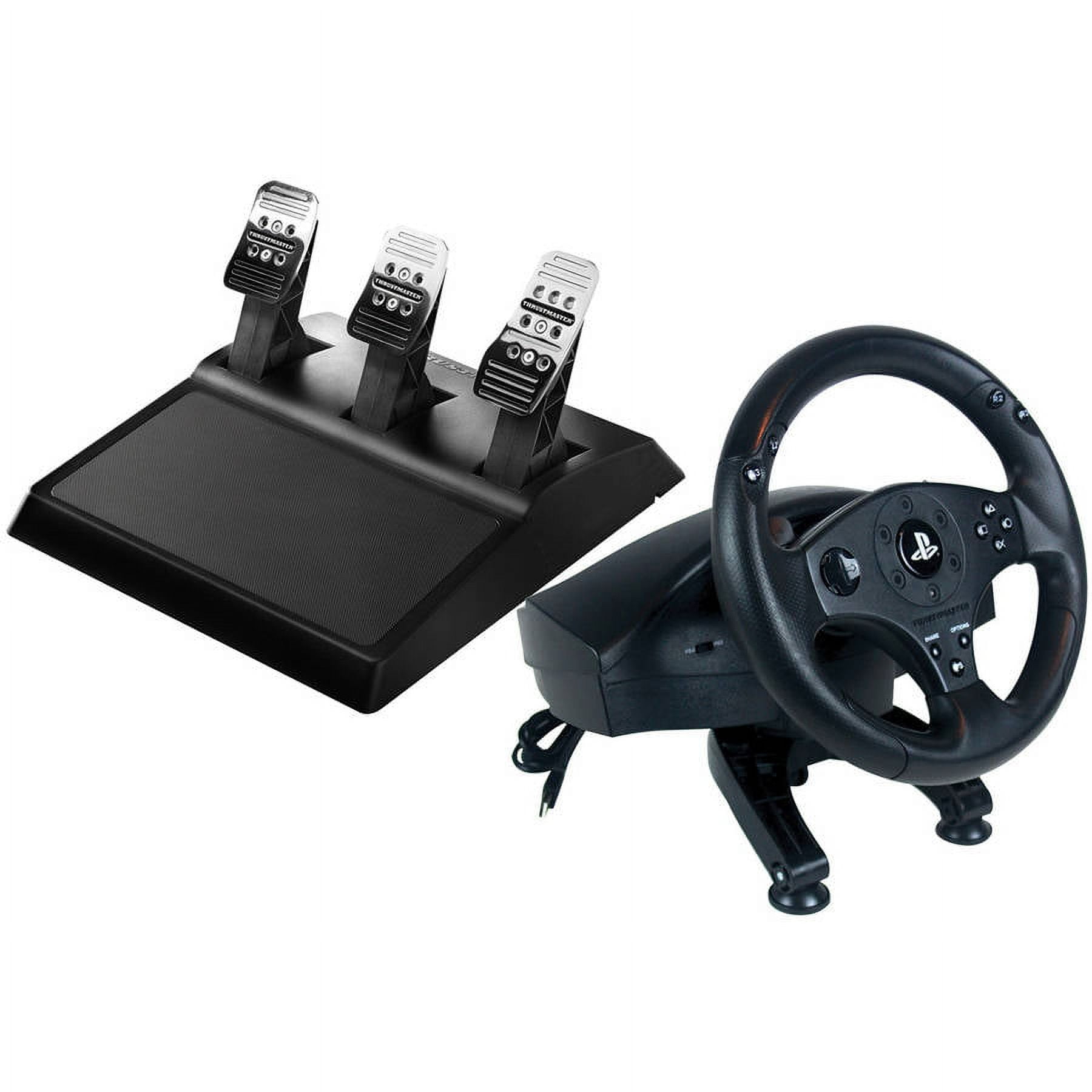  THRUSTMASTER Controller kit sterzo con pedaliera T80 RW per  PS4 (licenza ufficiale Sony)