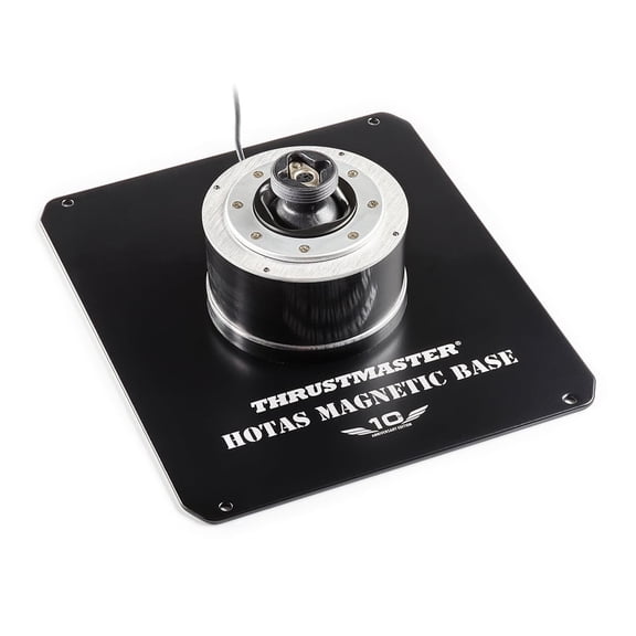 Thrustmaster HOTAS Magnetic Base, Hall-Effect Flight Stick Mount, Detachable Metal Plate - PC