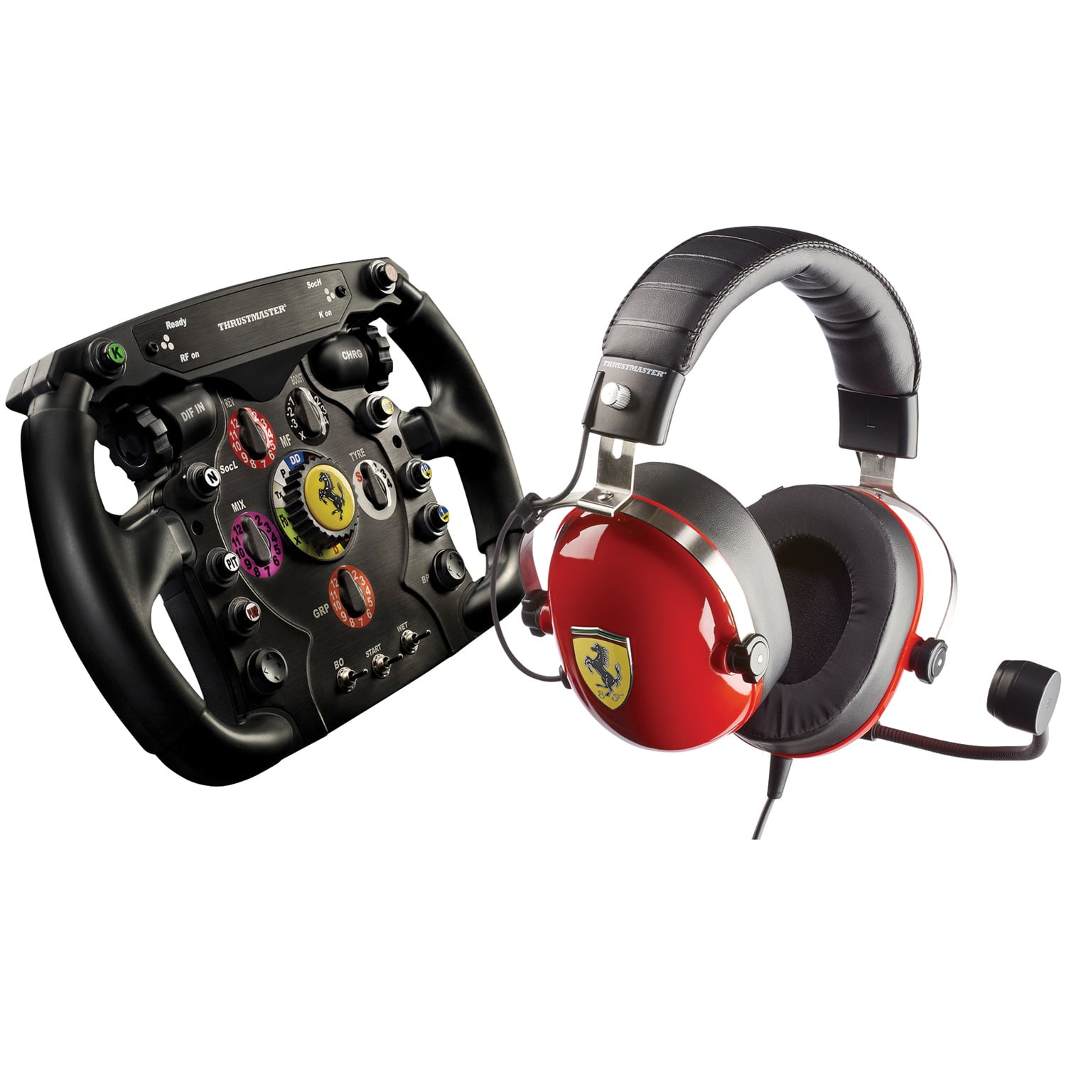 Thrustmaster Scuderia Ferrari Race Kit, Red - Walmart.com