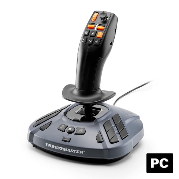 Thrustmaster SimTask FarmStick Joystick for Farming Simulator 25 on PC Multifunctional Farming Simulator Controller with 3-Axis Precision