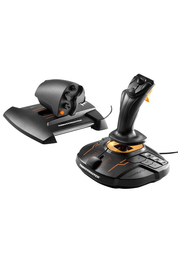T16000M FCS HOTAS Flight Stick and Throttle, Hall Effect, 16 Buttons - PC