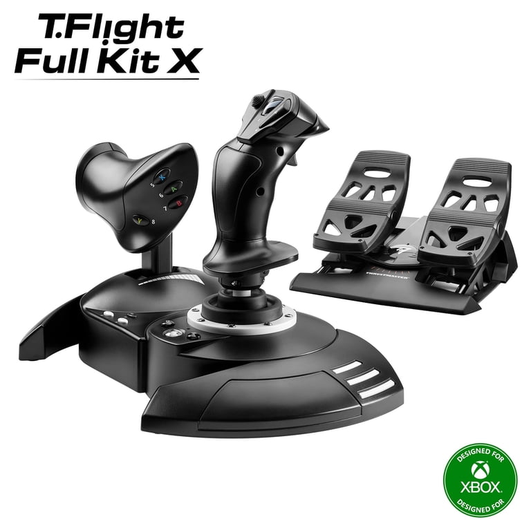 Thrustmaster T-Flight Full Kit, HOTAS Stick, Throttle and Rudder