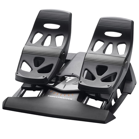 Thrustmaster TFRP Flight Rudder Pedals for PS5, Xbox Series X|S & PC – Realistic Flight Simulator Controls with Sliding Rail System for Smooth Precision