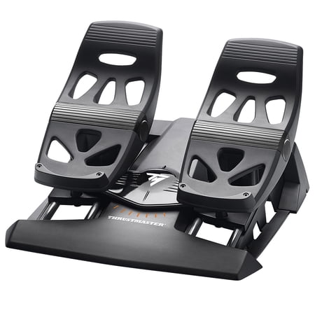 Thrustmaster TFRP Flight Rudder Pedals for PS5, Xbox Series X|S & PC – Realistic Flight Simulator Controls with Sliding Rail System for Smooth Precision