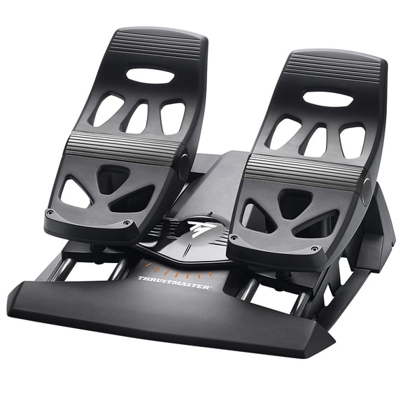 Thrustmaster TFRP Flight Rudder Pedals for PS5, Xbox Series X|S & PC Realistic Flight Simulator Controls with Sliding Rail System for Smooth Precision
