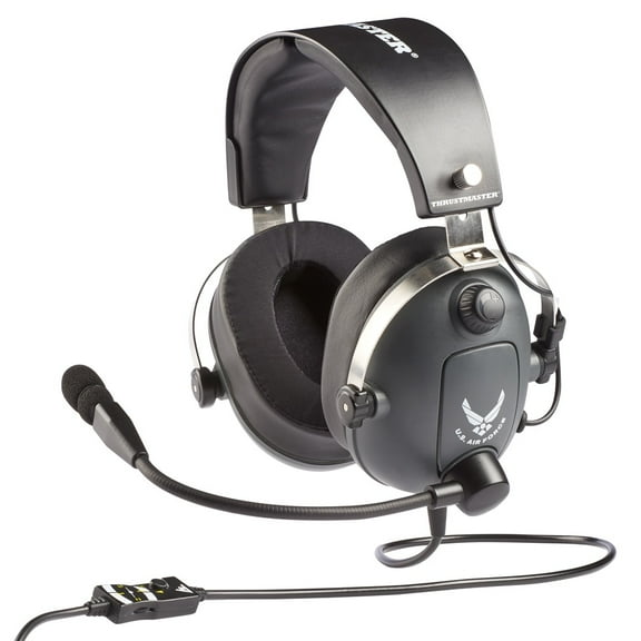 Thrustmaster T.Flight U.S. Air Force Edition-DTS - Gaming Headset for Flight Simulation (compatible w/PS5, PS4, XBOX Series X/S, One, PC)