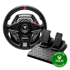 Thrustmaster T128 Racing Wheel & Pedal Set Force Feedback Gaming Steering Wheel for Driving Simulation | Xbox Series X|S, PC