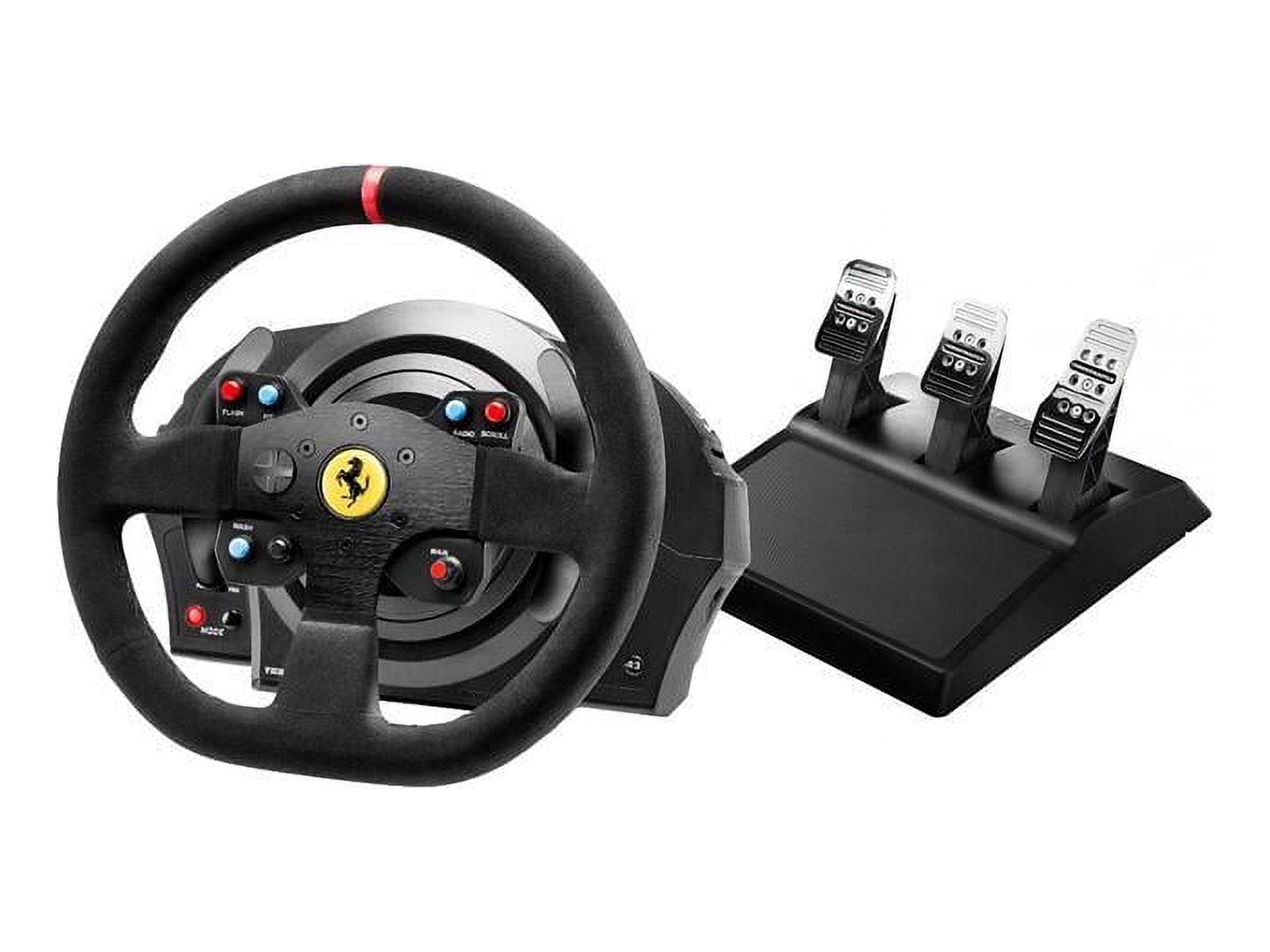 Thrustmaster T300 Ferrari Integral Racing Wheel Alcantara Edition Racing  Wheel with pedals Compatible with (PS5, PS4, PC)