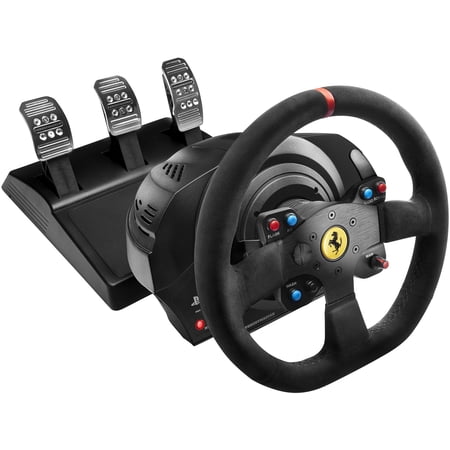 PlayStation 5 Accessory: Racing Wheel - Thrustmaster T300 Ferrari Integral Alcantara Edition: Officially Licensed by Sony
