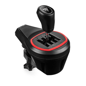 Thrustmaster TH8S Shifter Add-On for PS5, PS4, Xbox Series X|S, One, and PC Sim Racing Gear with H-Pattern Shifter Plate, Compatible with Racing Wheels and Driving Simulator Sets