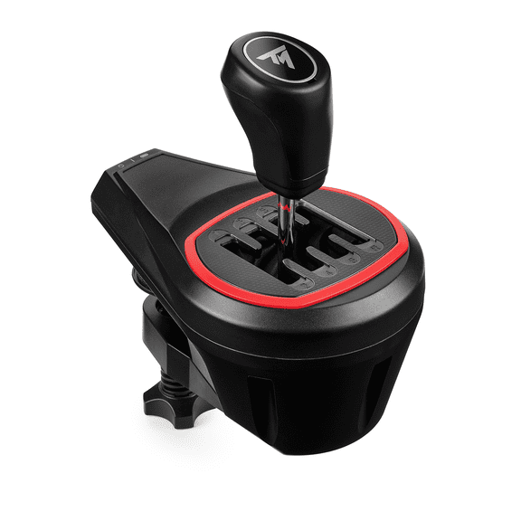 Pre-Owned Thrustmaster TH8S Shifter Add-On for PS5, PS4, Xbox Series X|S, One, and PC Sim Racing Gear with H-Pattern Shifter Plate, Compatible with Racing Wheels and Driving Simulator Sets