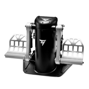 Thrustmaster TPR Pendular Rudder Pedals for PC Flight Simulation Controls Adjustable Resistance, HallEffect Magnetic Sensors, Ultra-Precise & Smooth Control