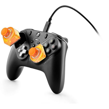 Xbox Accessory: Wired Controller - Thrustmaster eSwap S Pro - Crystal Orange: Compatible with PC, Xbox X|S