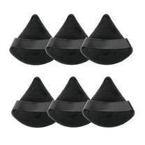 Thsue 6Pcs Washable Powder Puff Washable Makeup Puff Pure Cotton Powder Velour Soft Face Makeup Tool