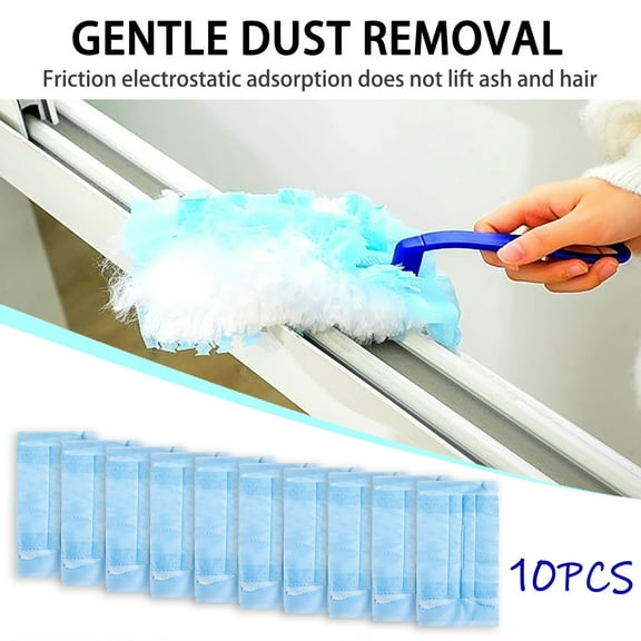 Thsue Duster Disposable Electrostatic Absorbent Fiber Duster Household Cleaning