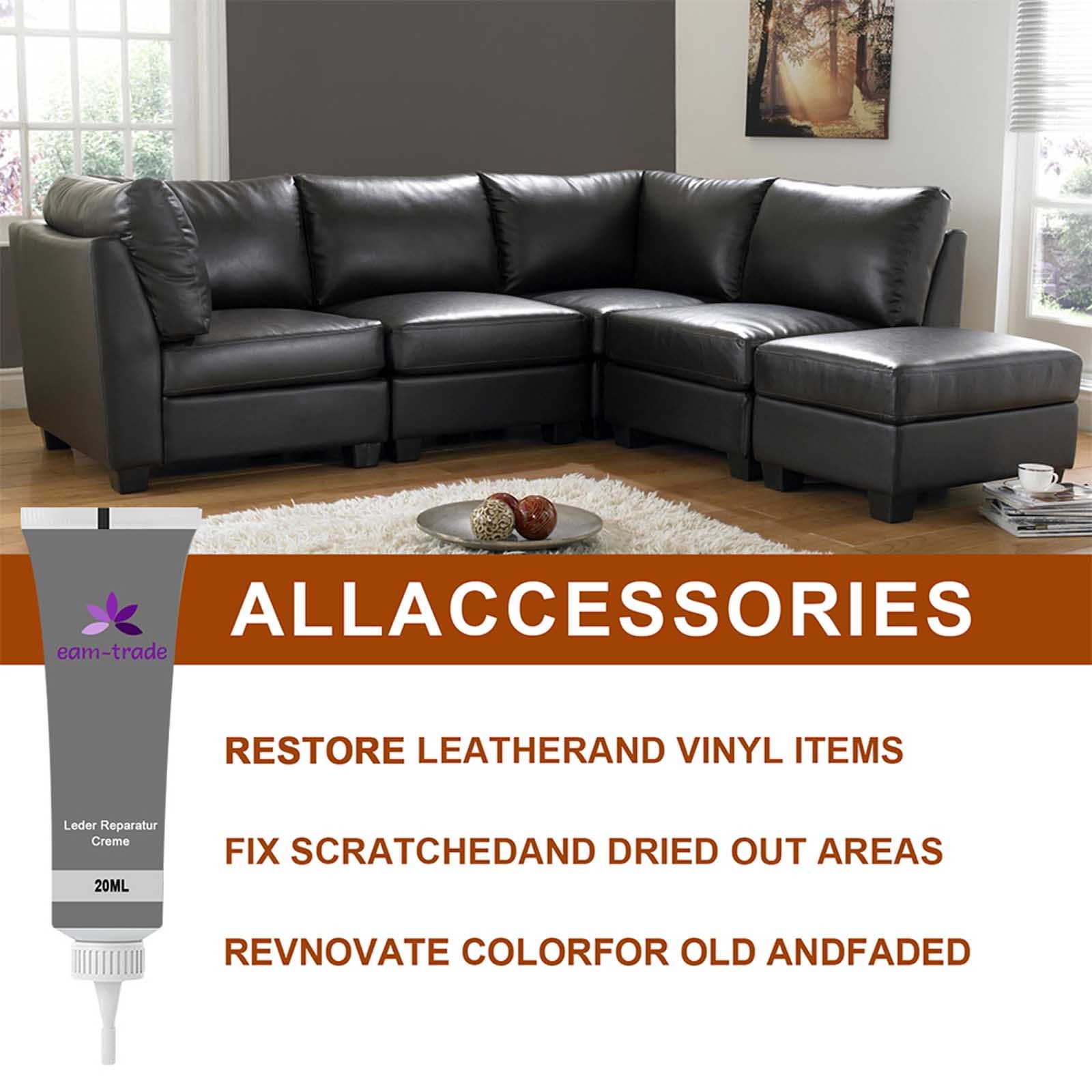 Leather sofa paint kit sale