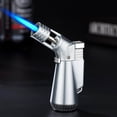 thumbnail image 1 of Thsue Lighters Torch Lighters, Windproof Refillable Lighters, Modulating Jet Flame, Used for Grilling Kitchen Fireplace Candles and More ( Gas Not Included), 1 of 6
